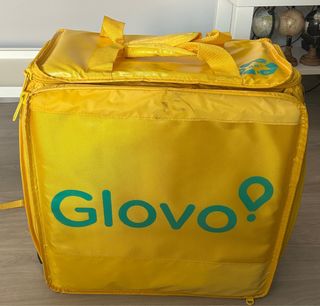 Mochila Glovo Amarilla