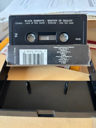 Black Sabbath Master of Reality Casete