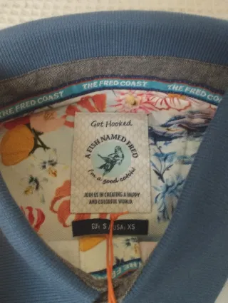 Polo A Fish Named Fred tS directo de tienda