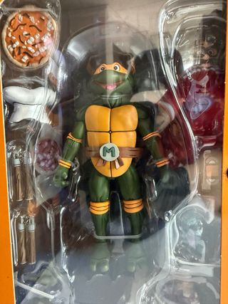 TMNT Michelangelo Pizza Dude NECA