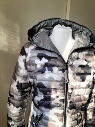 Piumino NAVY donna camouflage