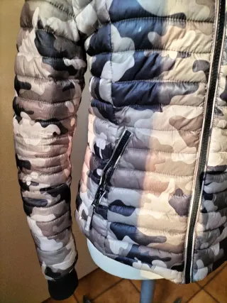 Piumino NAVY donna camouflage