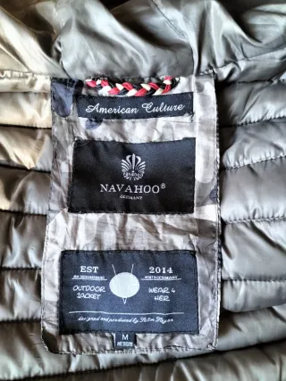 Piumino NAVY donna camouflage