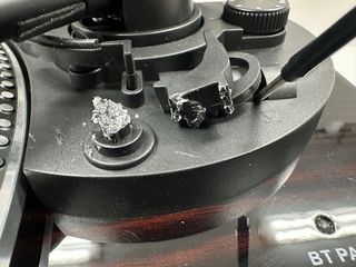 Tocadiscos Profesional Negro y Marrón