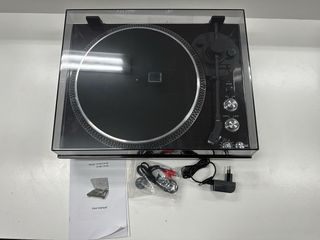 Tocadiscos Profesional Negro y Marrón