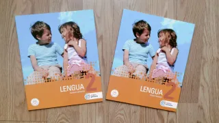 Libros de texto de Lengua, de 2° EP. Edebé