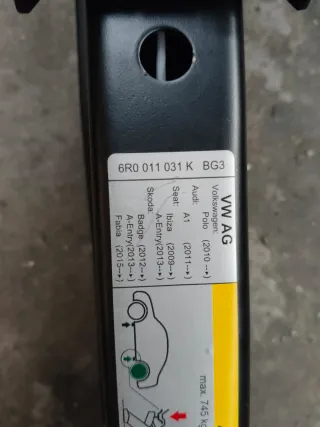 Kit Rueda y Gato Volkswagen Polo V 6R