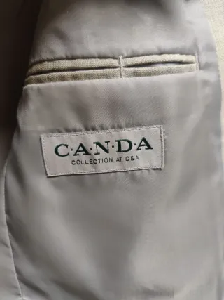 Traje de caballero verde/gris