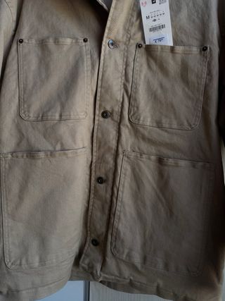 Chaqueta cazadora beige