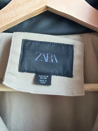 Chaqueta cazadora beige