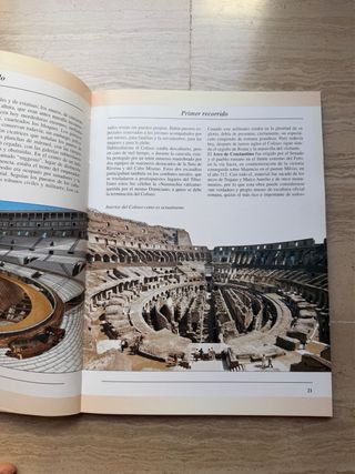 Libro Roma y Vaticano con pósters