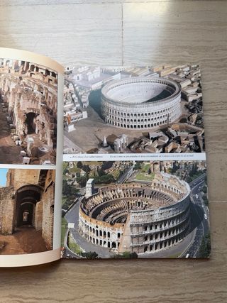 Libro Roma y Vaticano con pósters