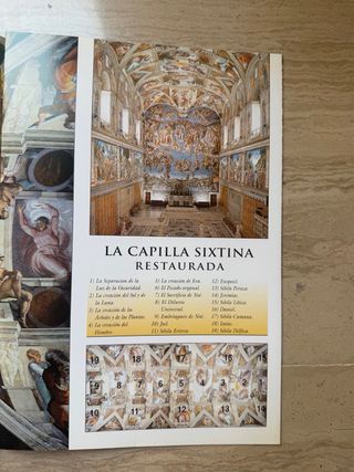 Libro Roma y Vaticano con pósters