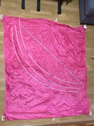 Dosel rosa para cama Kura Ikea