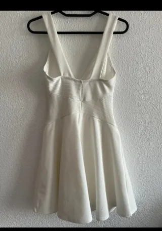 Vestido ASOS blanco fiesta