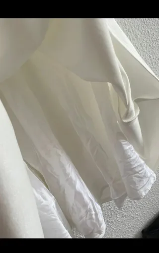 Vestido ASOS blanco fiesta