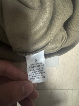 Felpa Essentials marrone