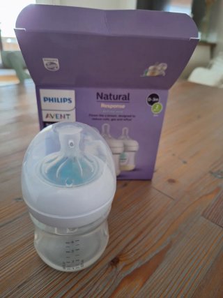 2 Biberones Philips Avent Natural 0-3m
