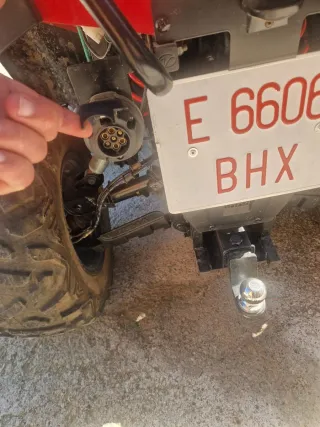 Quad Linhai LH 550 Promax Rojo