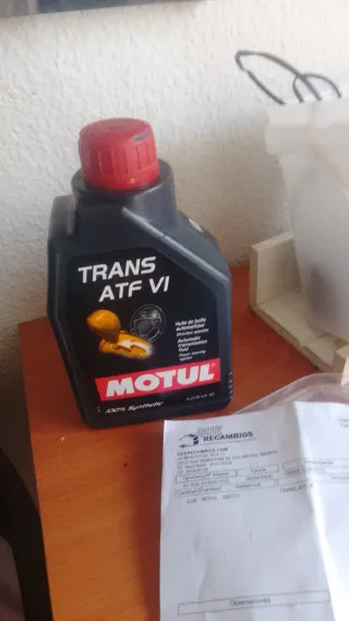 Aceite de transmisión tres litros