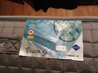Colchón Viscogel 183x105 cm Como Nuevo