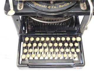 Máquina de escribir Remington No. 7 Antigua