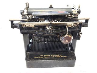 Máquina de escribir Remington No. 7 Antigua