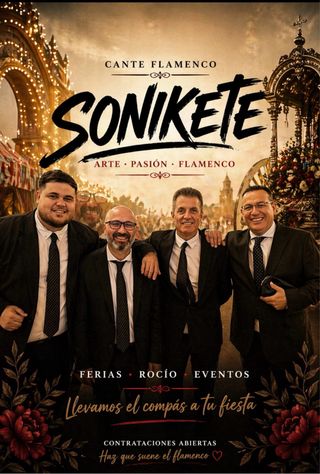 Sonikete, grupo flamenco para ferias y rocio.