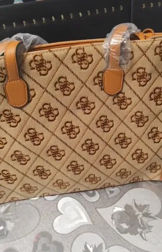 Bolso Beige y Marrón