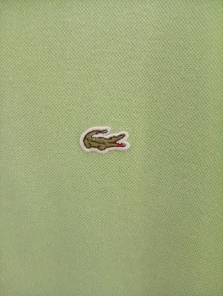 Polo Lacoste Verde Vintage