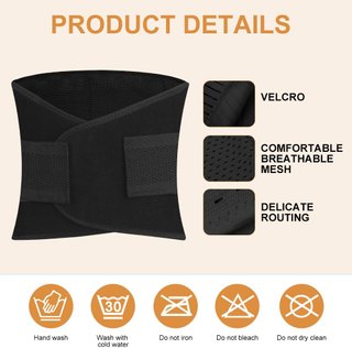 ACWOO Faja postparto doble ajuste lumbar