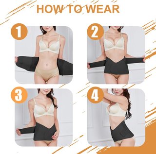 ACWOO Faja postparto doble ajuste lumbar