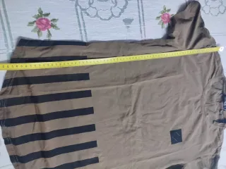 Camiseta OBEY M/38/10 Marrón Rayas