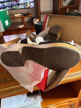 Sandalias mujer negras y marrones nuevas