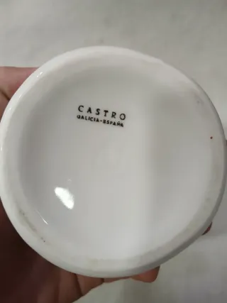 Azucarero Castro Sargadelos Azul y Blanco