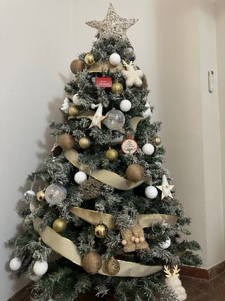 Árbol de Navidad Nevado