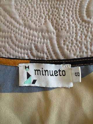 Camisa Minueto Talla S Estampada