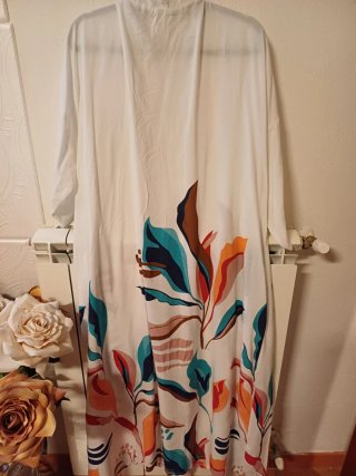 Abito donna XXL nuovo fantasia floreale