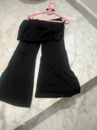 Mono niña licra pata ancha T8-9 años