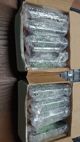 Conjunto 8 Luminárias Solares LED Exterior