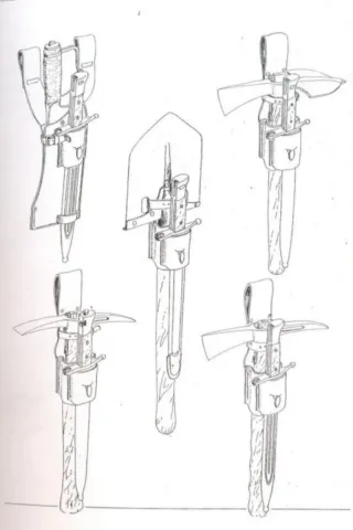 Hacha pico Zapador Guerra Civil