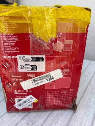 Bomba de agua Einhell GT-E-WT-02