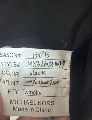 Cazadora Michael Kors Talla 2 Negra Tachuelas