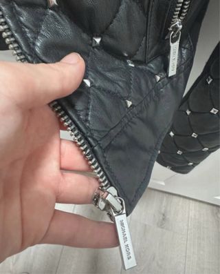 Cazadora Michael Kors Talla 2 Negra Tachuelas