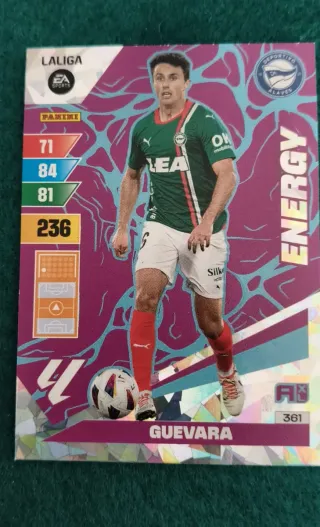 Cromo Panini Laliga Guevara