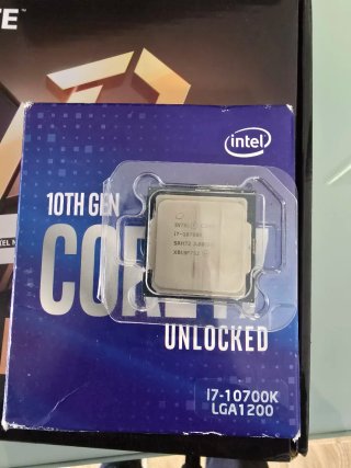Placa Base Gigabyte H510M + i7 10700k