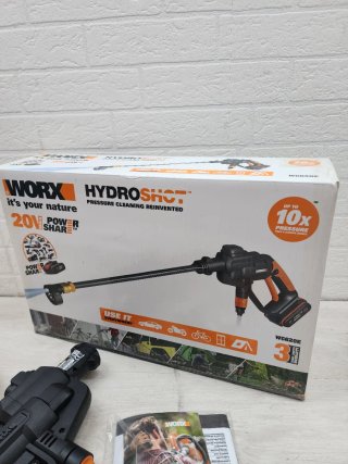 Hidrolimpiadora WORX Hydroshot 20V