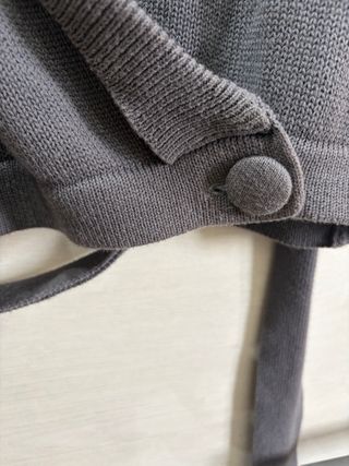 Chaqueta punto Green Coast gris talla L