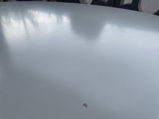 Mesa redonda Ikea Docksta blanca