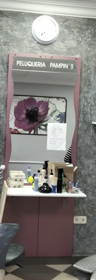 Espejo tocador peluquería